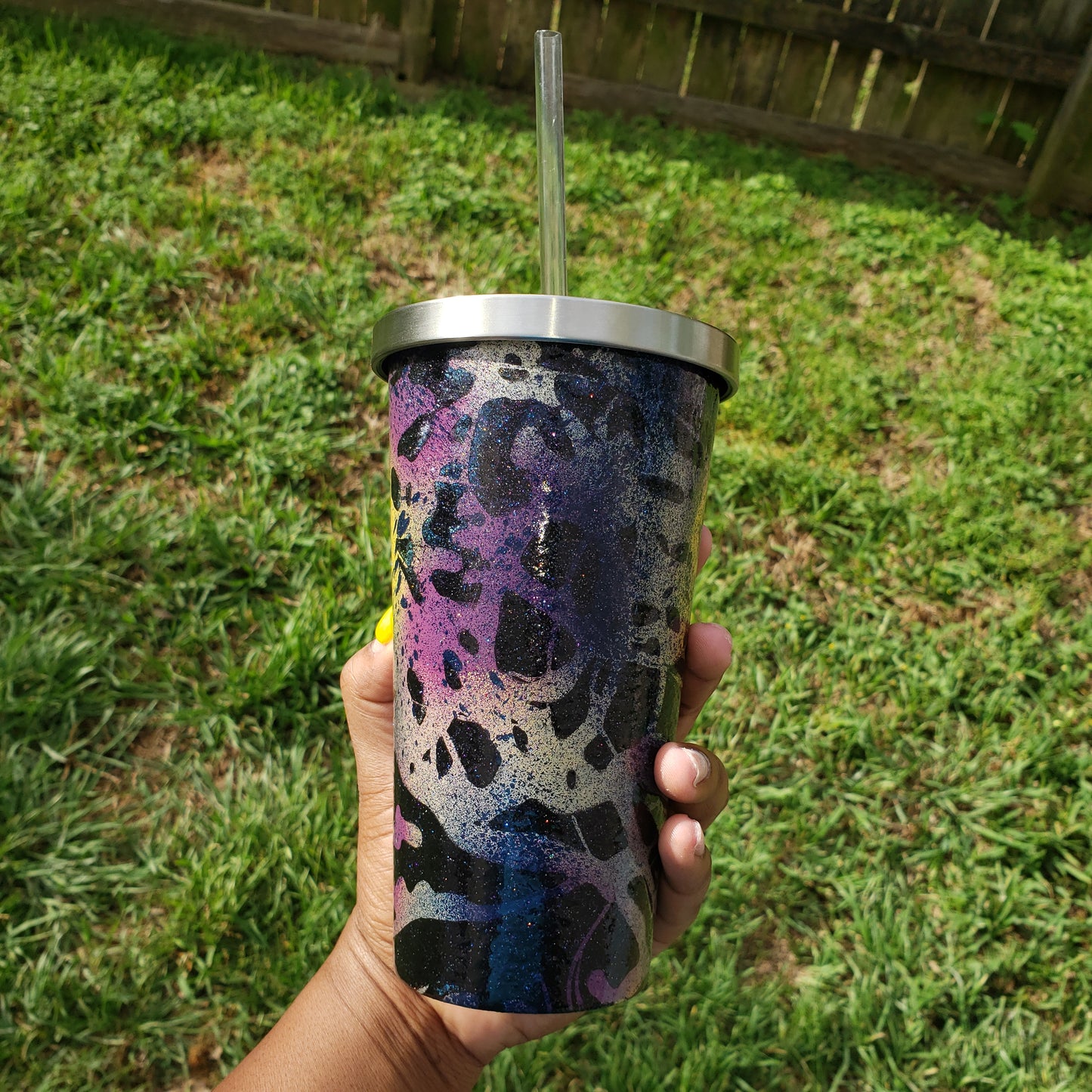 Glitter Galaxy Tumbler